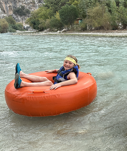 River Tubing Included